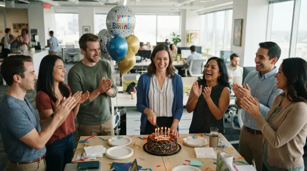 Celebration Birthday Greetings for Employees