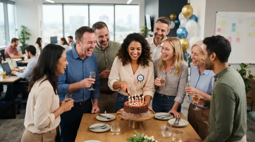 Celebration Birthday Wishes for a Co-Worker