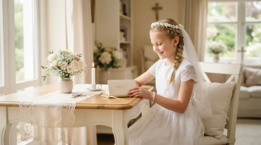 Communion Card Wishes for a Girl