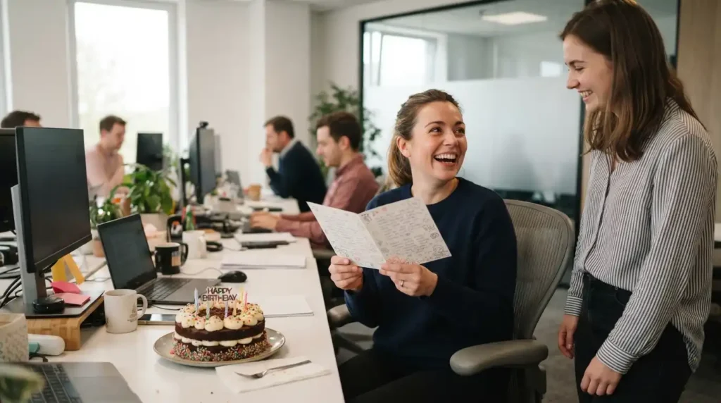 Emotional Birthday Messages for a Co-Worker
