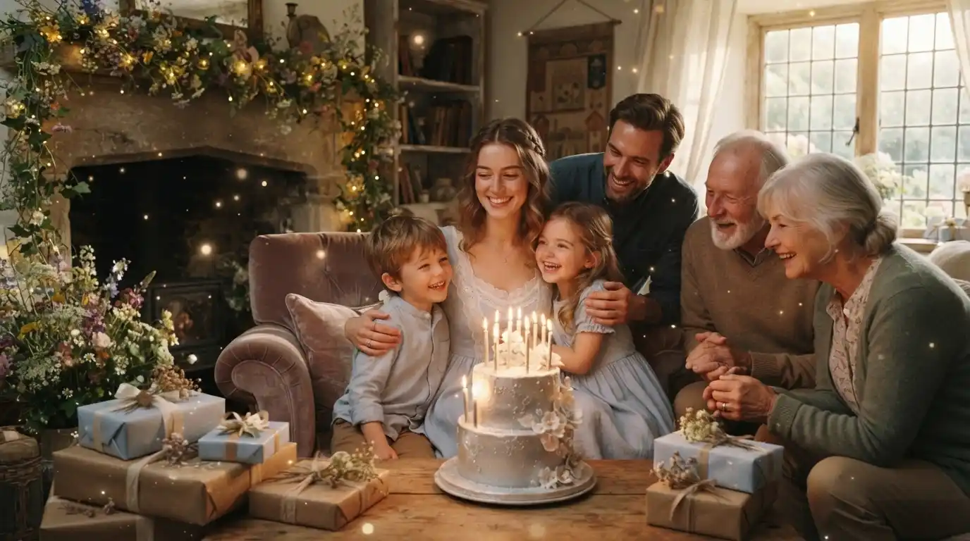 Family Birthday Messages for Twins