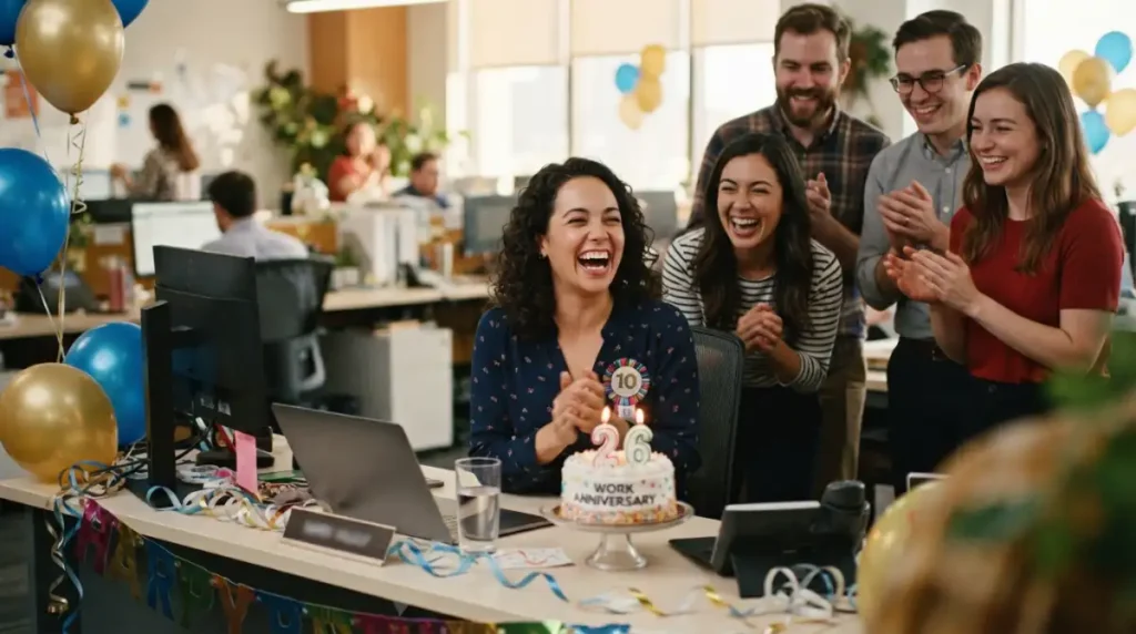 Funny Job Anniversary Wishes
