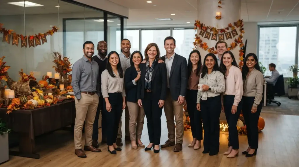 Professional Thanksgiving Wishes to Employees