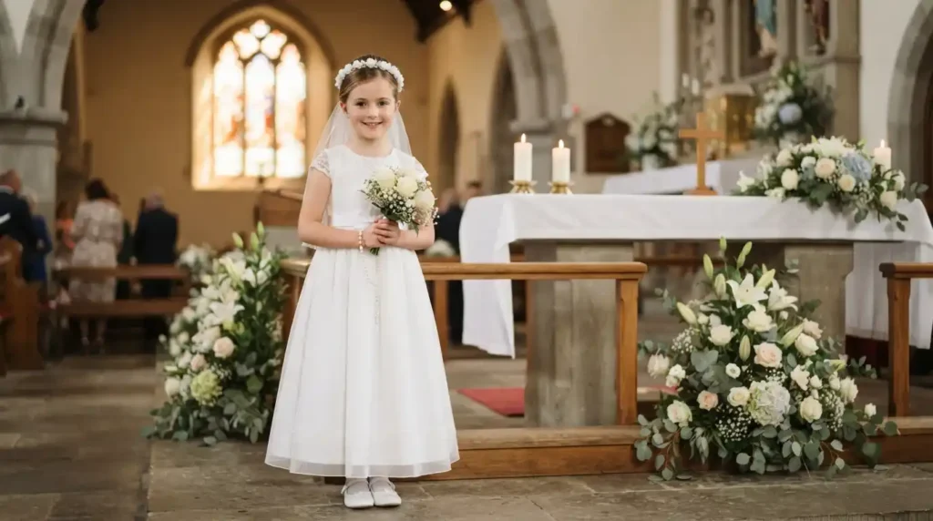 Sweet Communion Wishes for a Girl