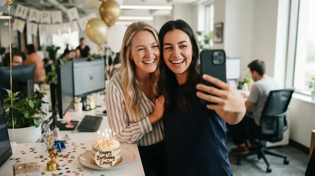 Birthday Captions for a Colleague
