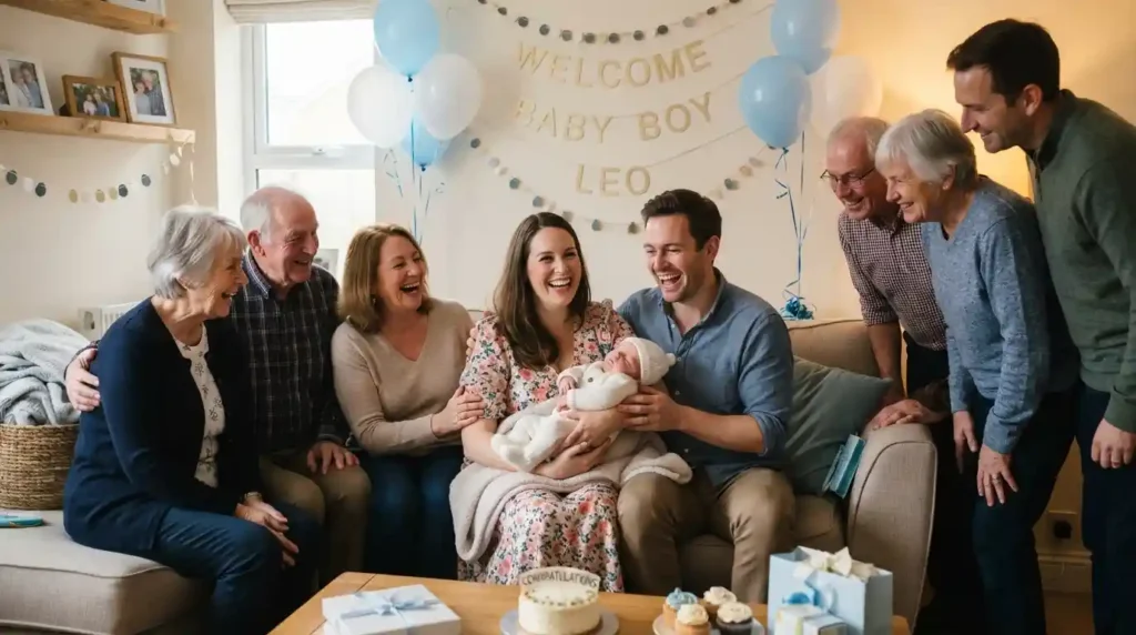 Celebration Wishes for Newborn Baby Boy