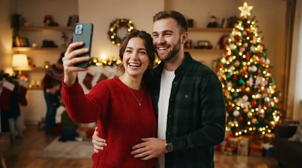 Christmas Captions for Son and Daughter in Law