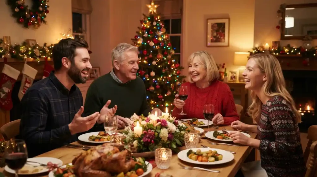 Christmas Celebration Wishes for Son and Daughter in Law