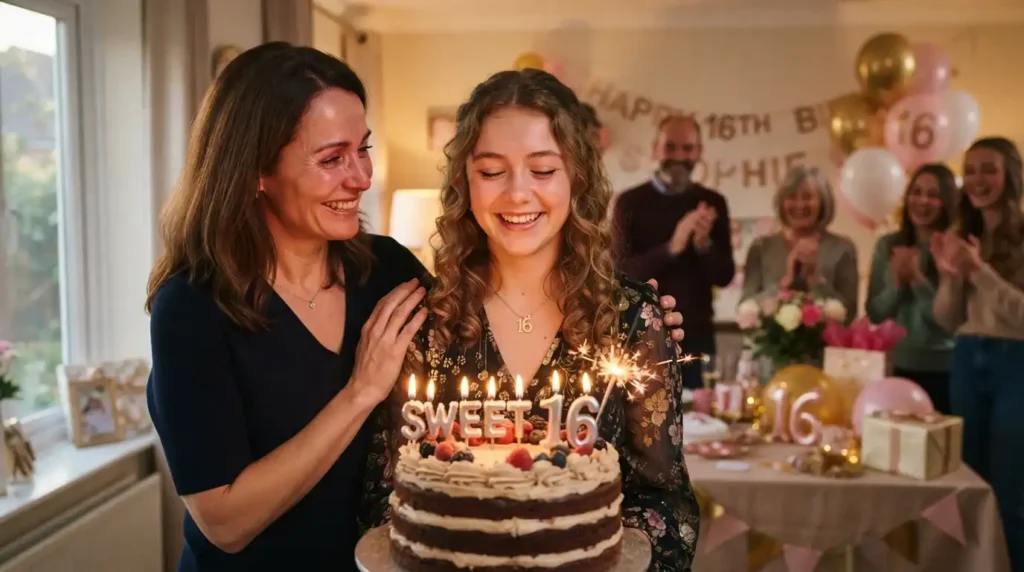 Emotional 16 Wishes Birthday Candles
