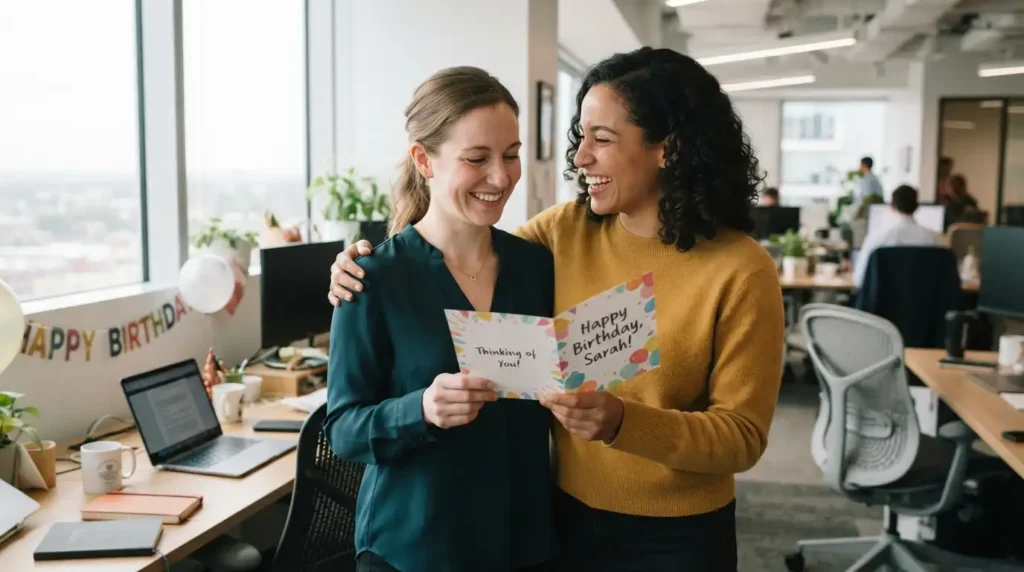Emotional Coworker Birthday Wishes Colleague