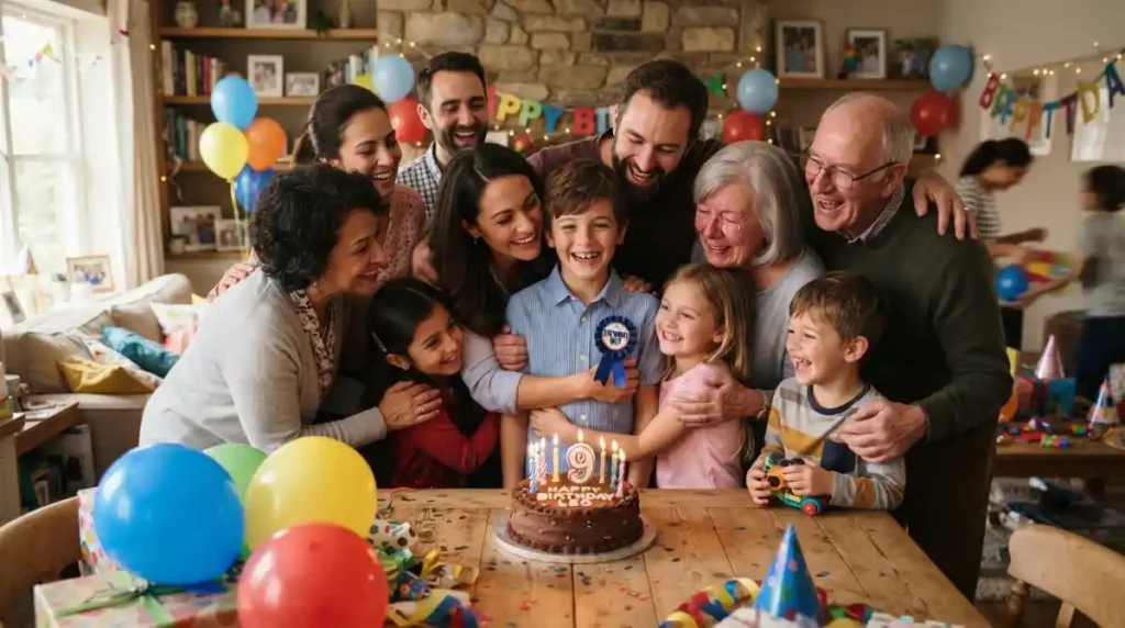 Family Wishes for a 9-Year-Old
