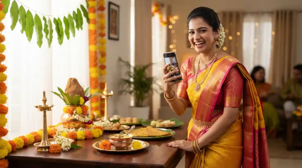 Ugadi Social Media Captions in Telugu