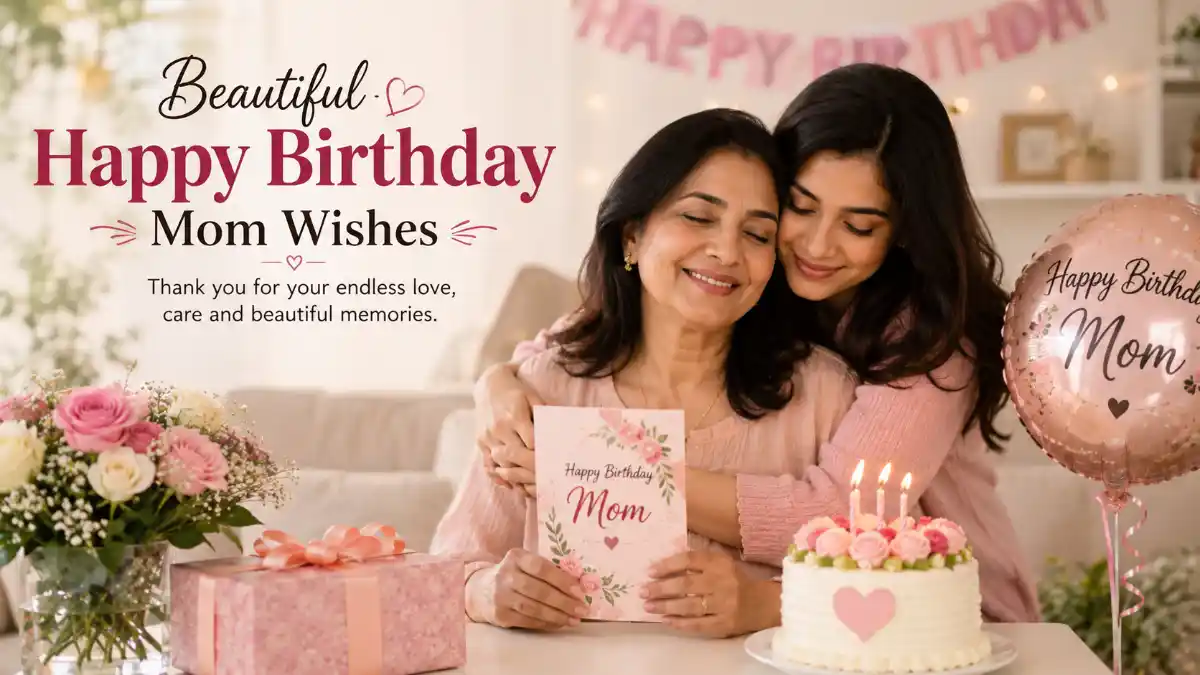 Beautiful Happy Birthday Mom Wishes