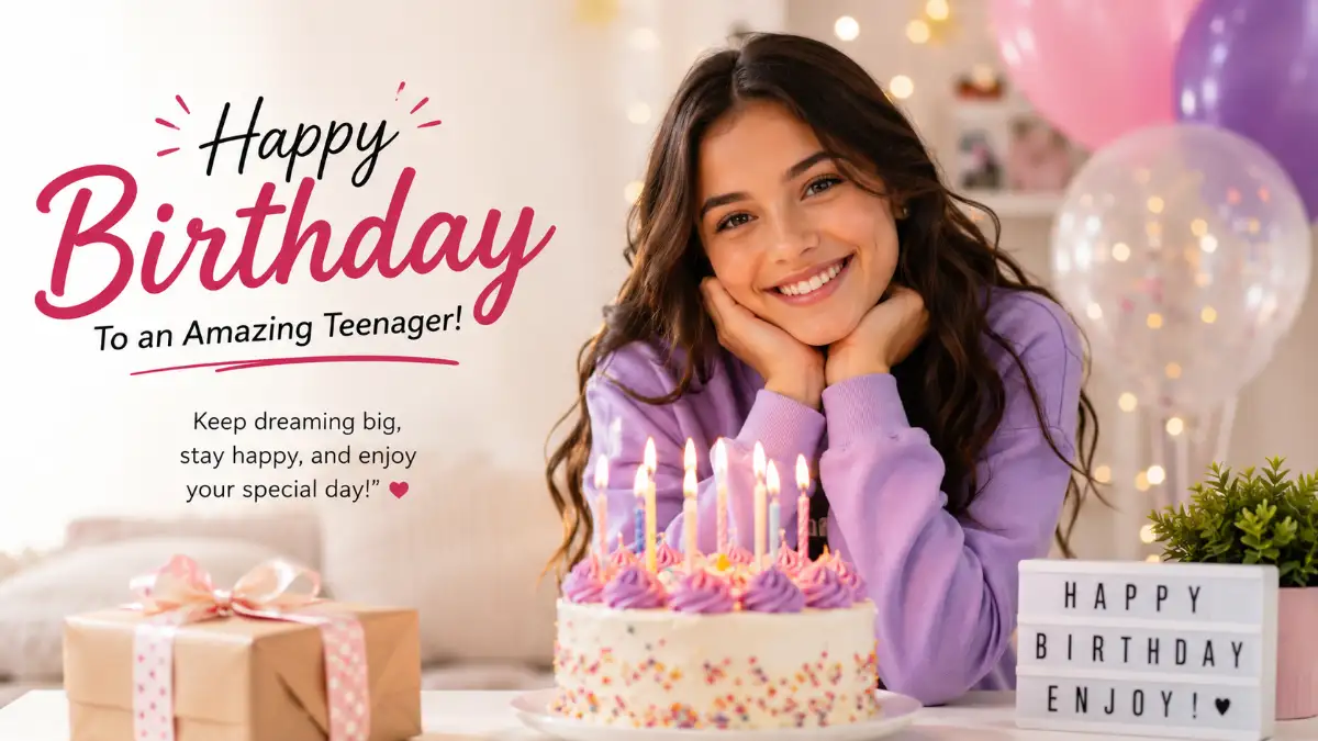 Birthday Wishes for Teenager