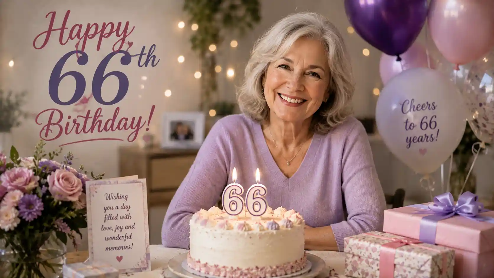 Happy 66th Birthday Wishes