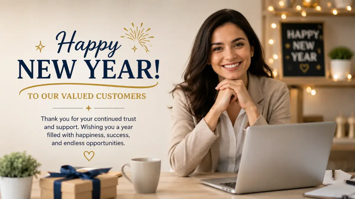 Happy New Year Wishes for Customers