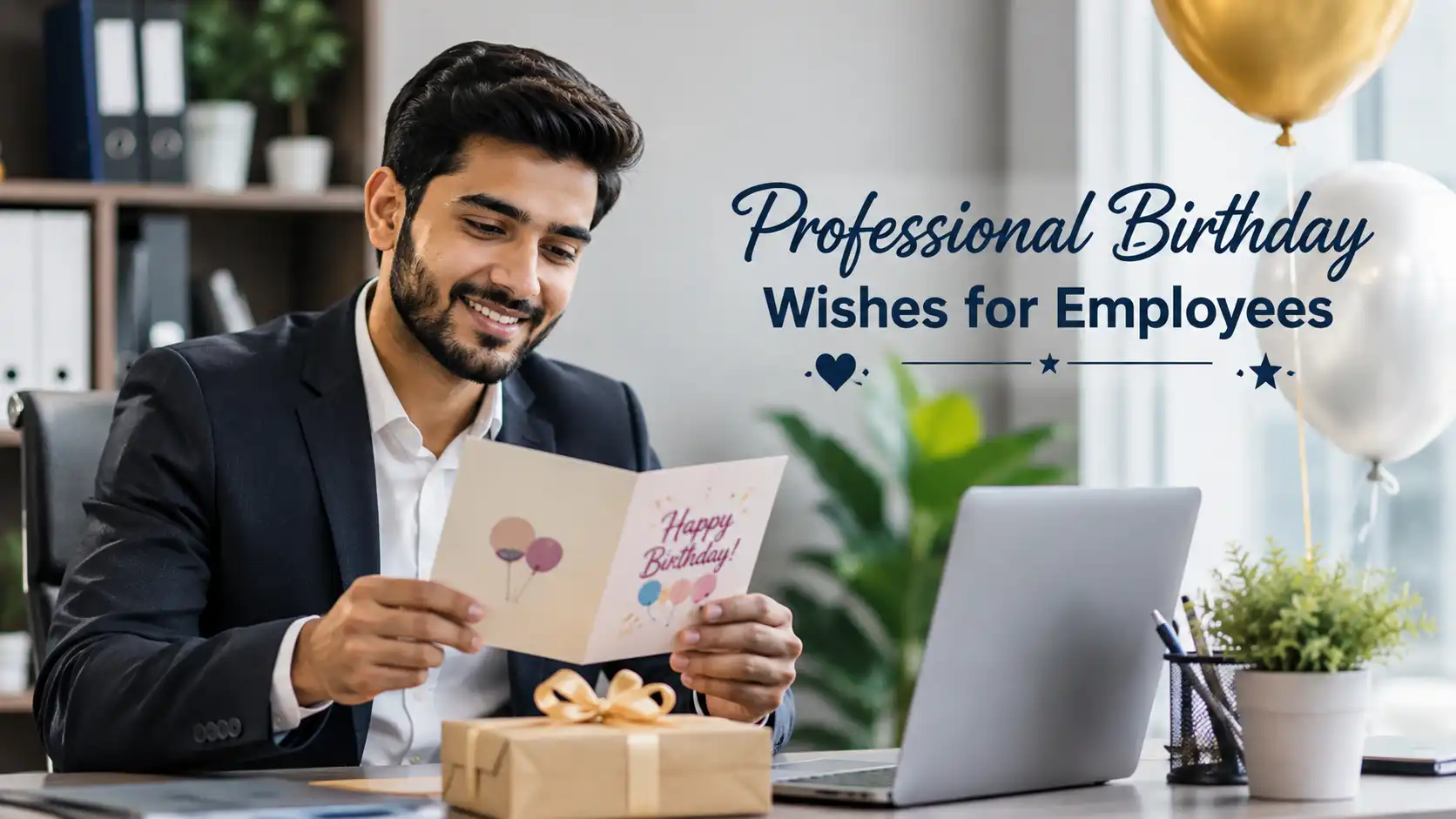 Professional Birthday Wishes for Employees Images