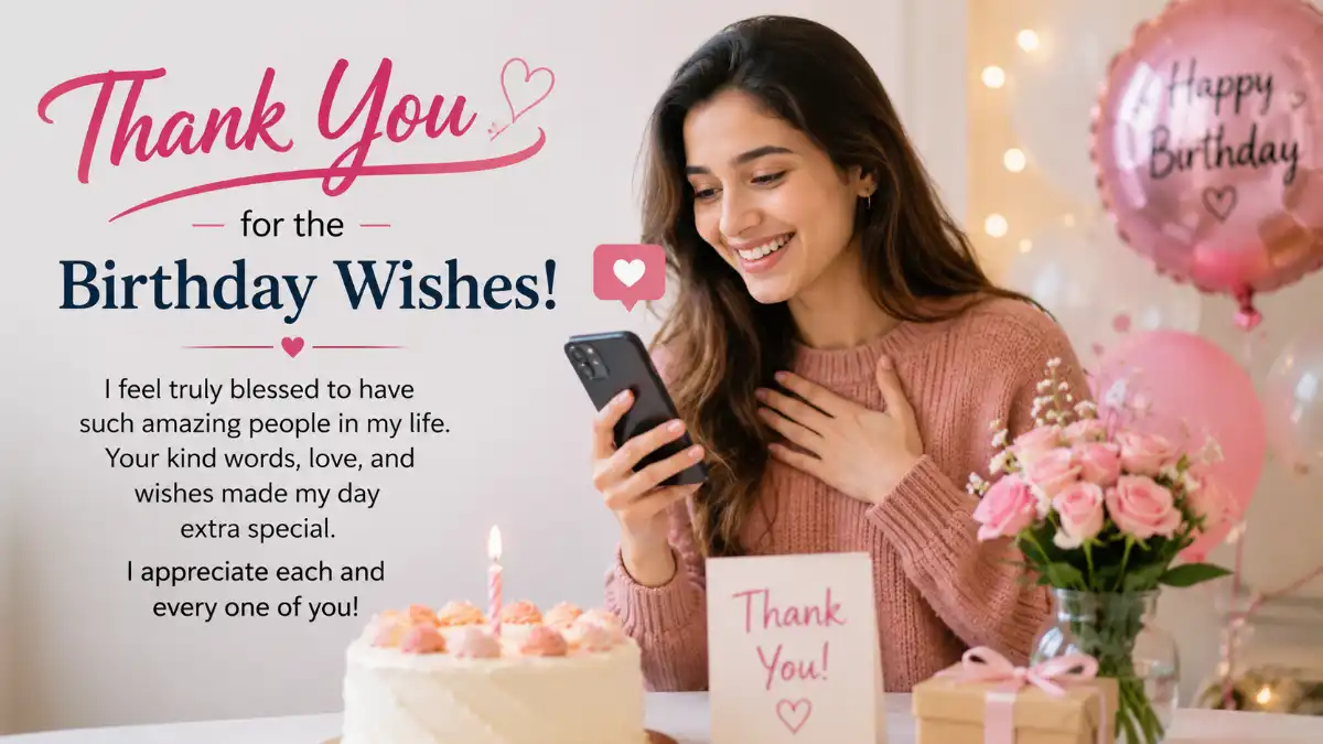 Thankful for Birthday Wishes