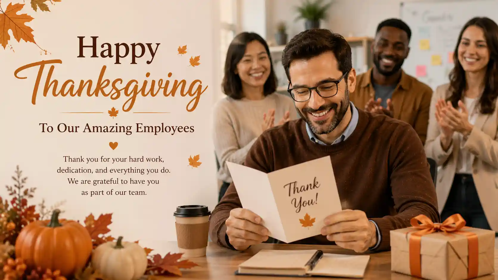Thanksgiving Wishes to Employees