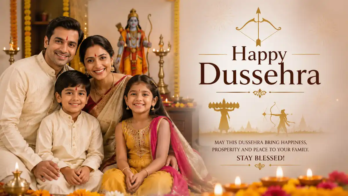 Family Happy Dussehra Wishes