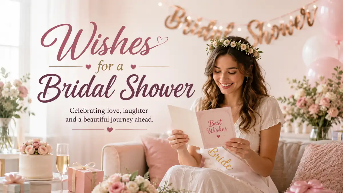 Wishes for a Bridal Shower