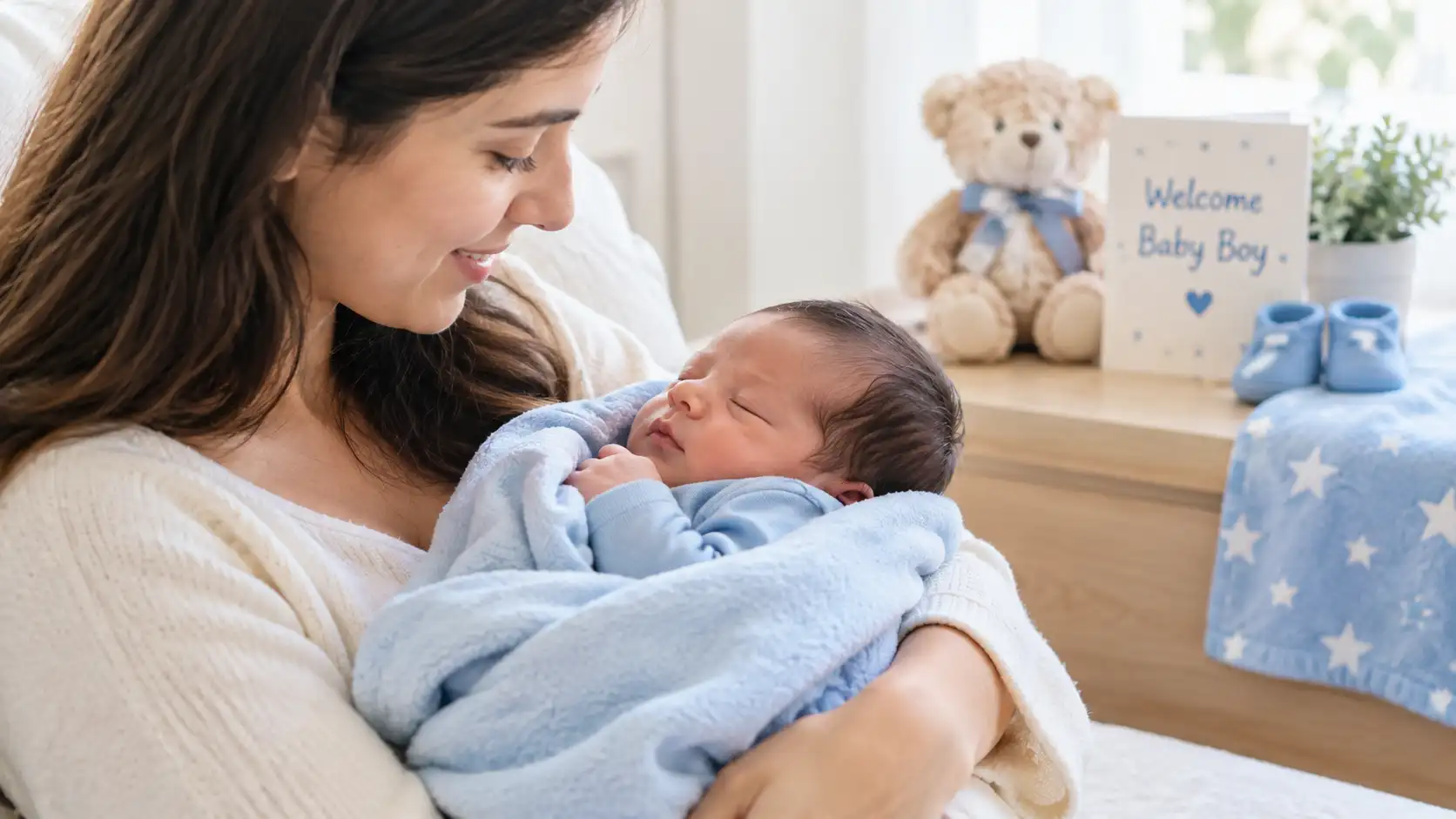 Wishes for New Born Baby Boy in English